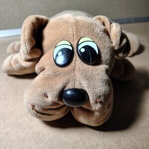 Vintage 1985 Tonka Large Tan Pound Puppy Plush 1980s Pound Puppy